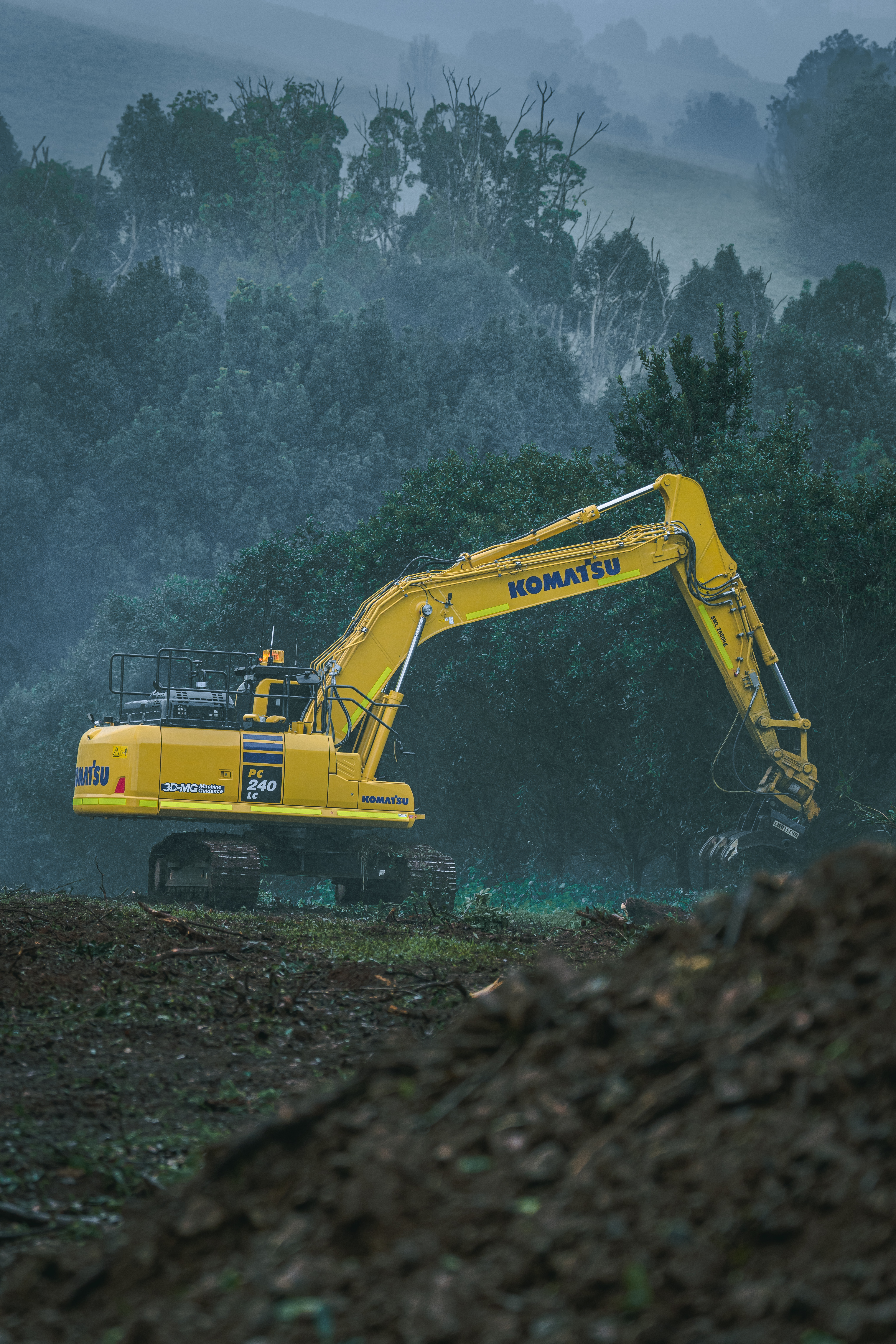 Earthworks and site preparation